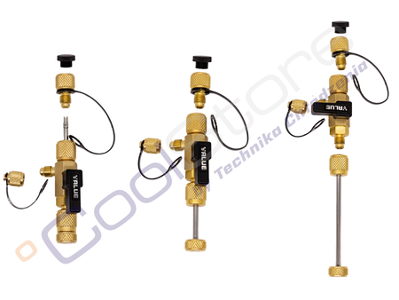 VALUE replacement tool and system filling VCR1 (1/4” x 1/4” i 5/16”)
