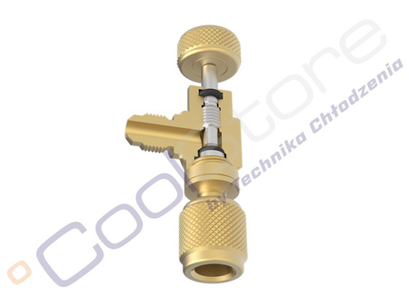 Service valve - access Value VVC-1 (1/4 "m x 1/4 "f)