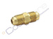 Złączka redukcyjna mosiężna 1/2"m SAE x 1/4"m SAE SHINEYEAR RU-08x04