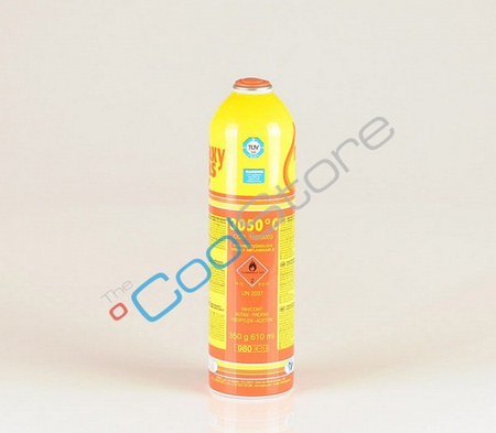 Bottle with gas TURBO-SET