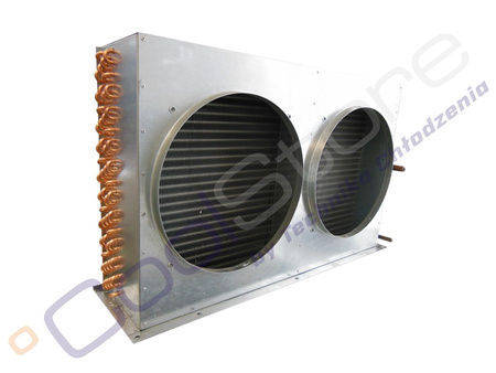 Unarmed condenser LH104 25,8 [kW] galvanized