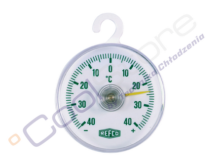 Termometr plastikowy z zawieszką -40 - 40°C REFCO 15519
