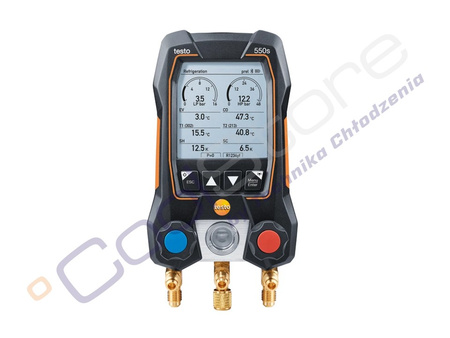 TESTO 550s zestaw Smart - Elektroniczna oprawa zaworowa 0564 5502